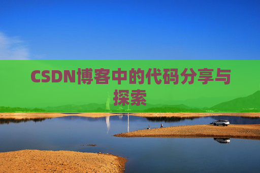 CSDN博客中的代码分享与探索